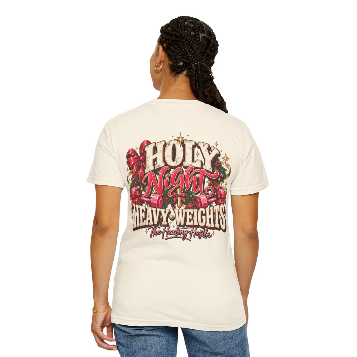 Holy Night Heavyweights Christmas T-Shirt