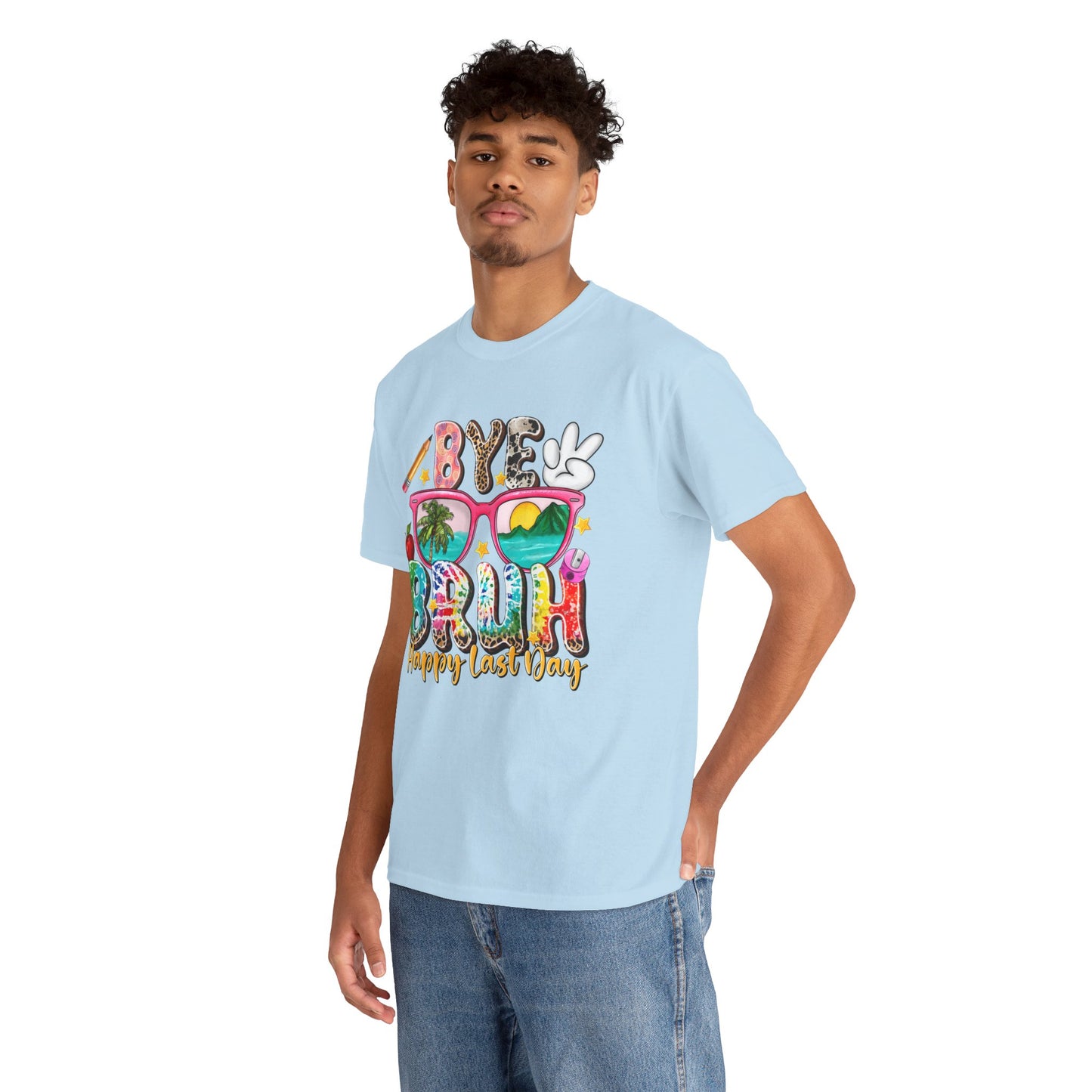 Bye Beach T-Shirt — Happy Last Day Vacation Tee