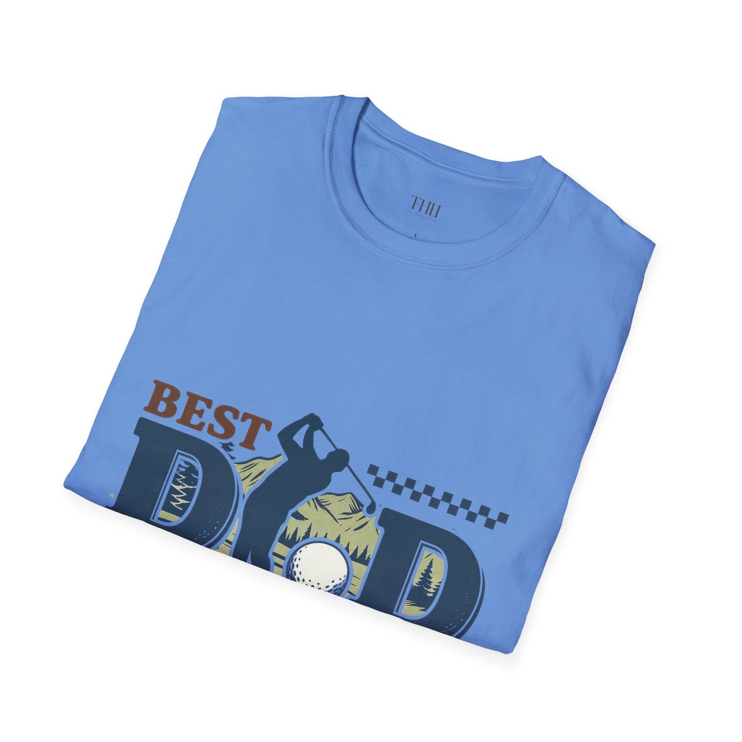 Best Dad By Par Golf T-Shirt — Funny Father's Day Golfing Tee