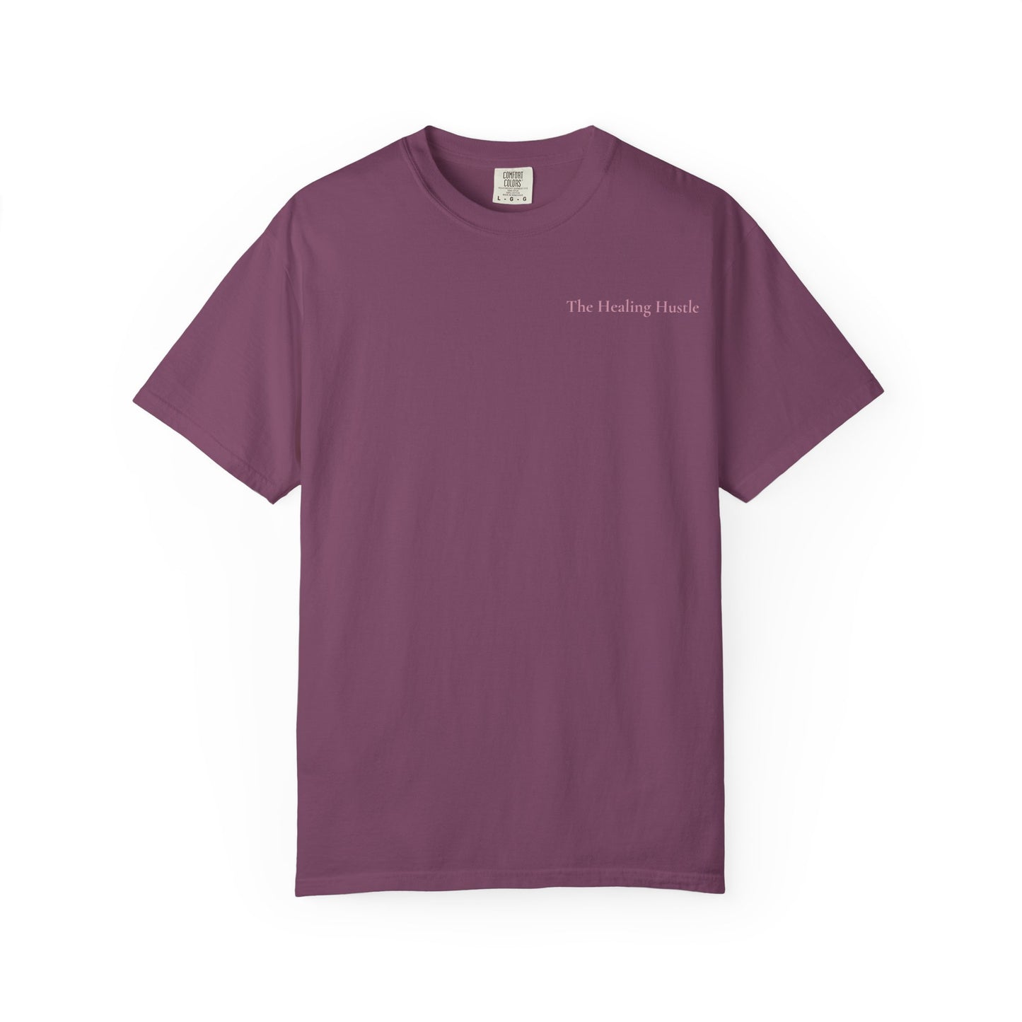 Inspirational Tee — "Some Days I Lifted Weights, Some Days I Lifted Myself" Garment-Dyed T-Shirt