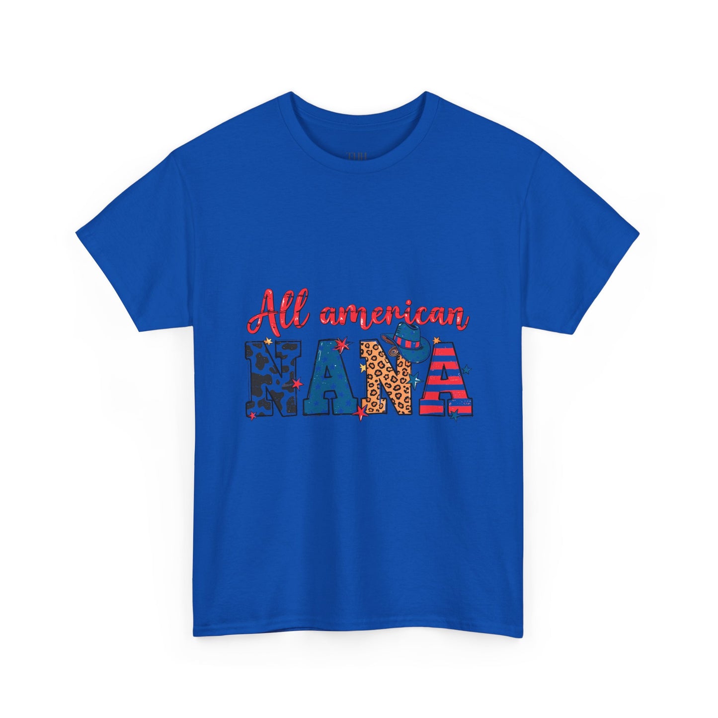 All American Nana T-Shirt — Patriotic Grandma Tee (Fourth of July Gift)