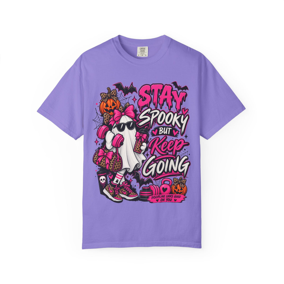Stay Spooky But Keep Going Graphic T-Shirt