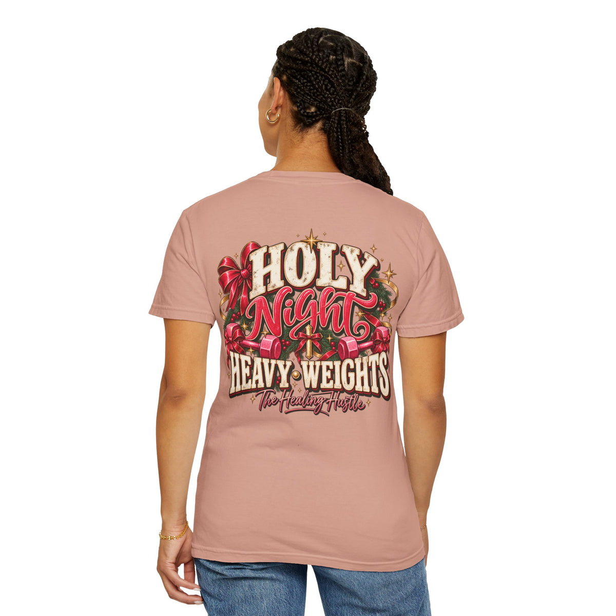 Holy Night Heavyweights Christmas T-Shirt