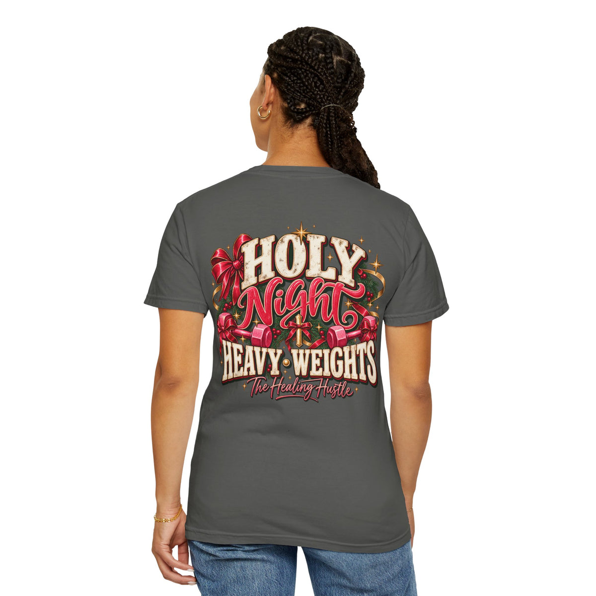 Holy Night Heavyweights Christmas T-Shirt