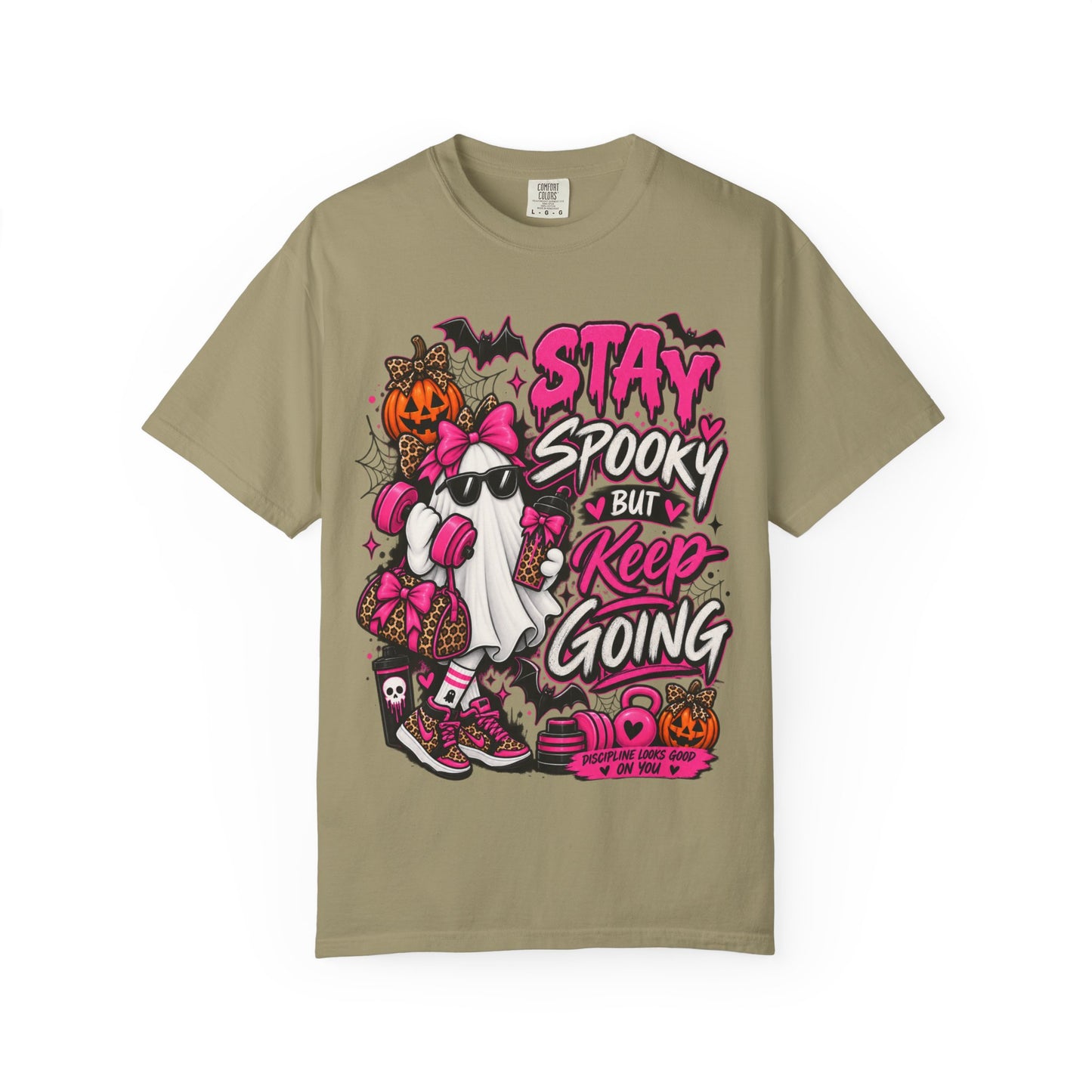 Stay Spooky But Keep Going Graphic T-Shirt