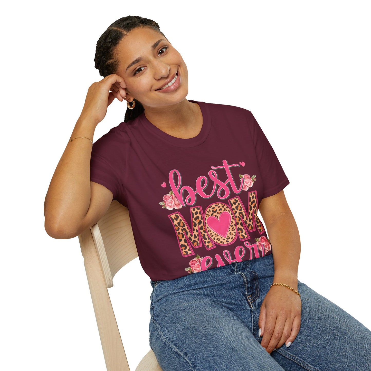 Best Mom Ever Unisex Softstyle T-Shirt | Cute Mother's Day Gift