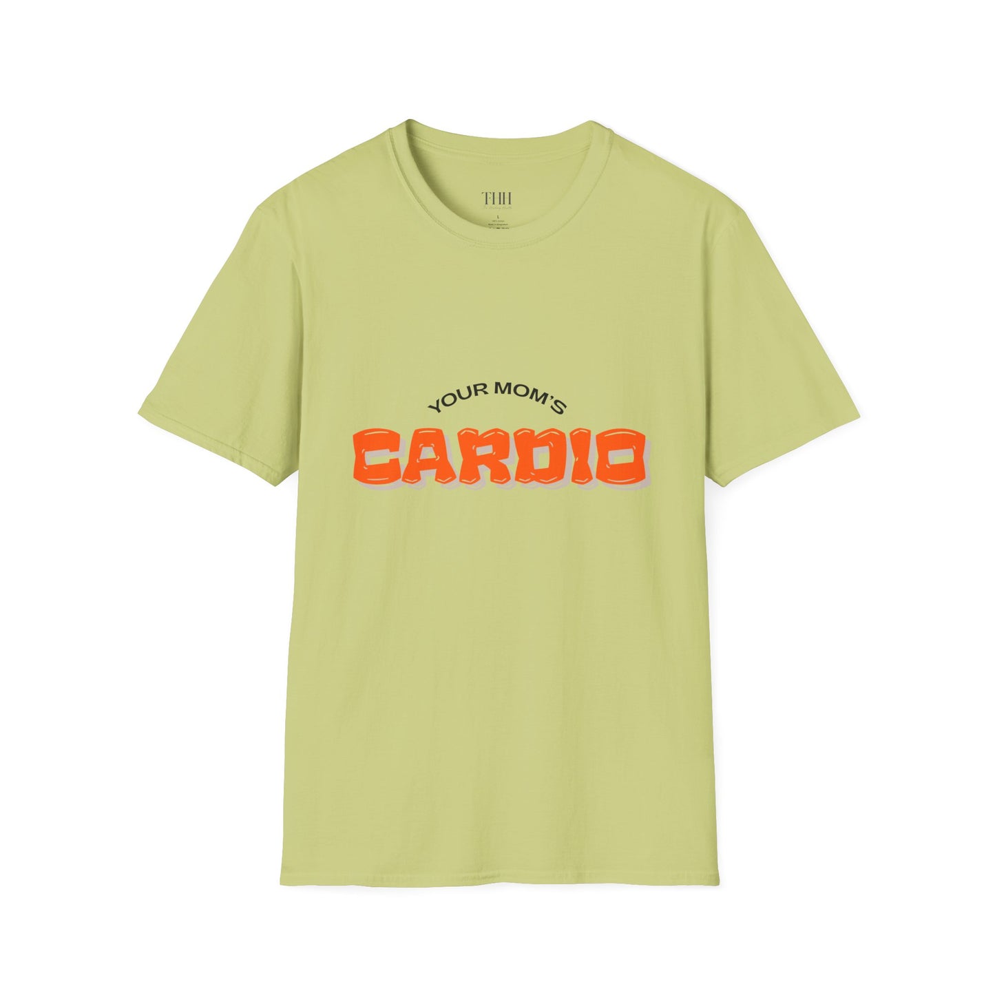 T‑Shirt — "Your Mom's Cardio" Funny Gym Tee