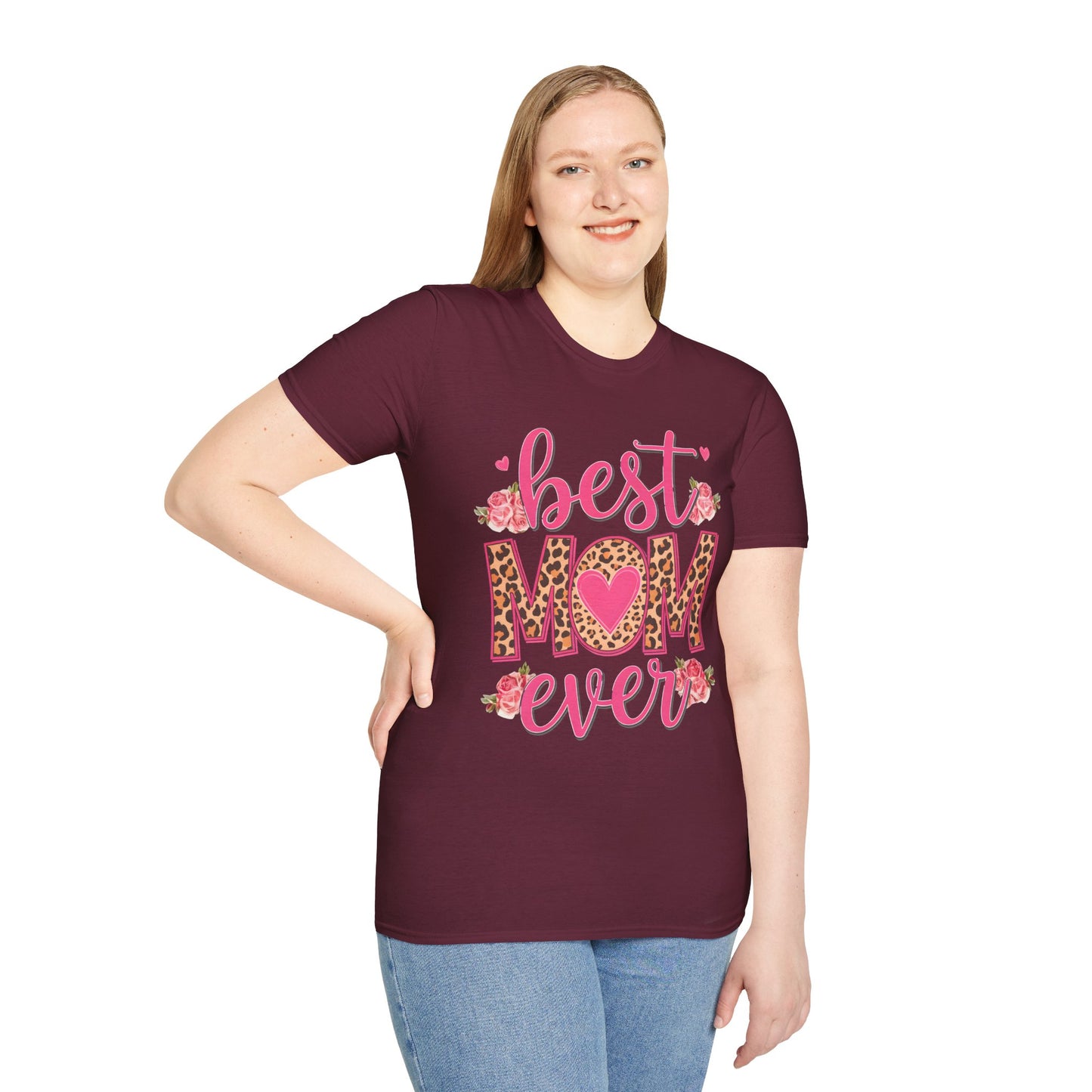 Best Mom Ever Unisex Softstyle T-Shirt | Cute Mother's Day Gift
