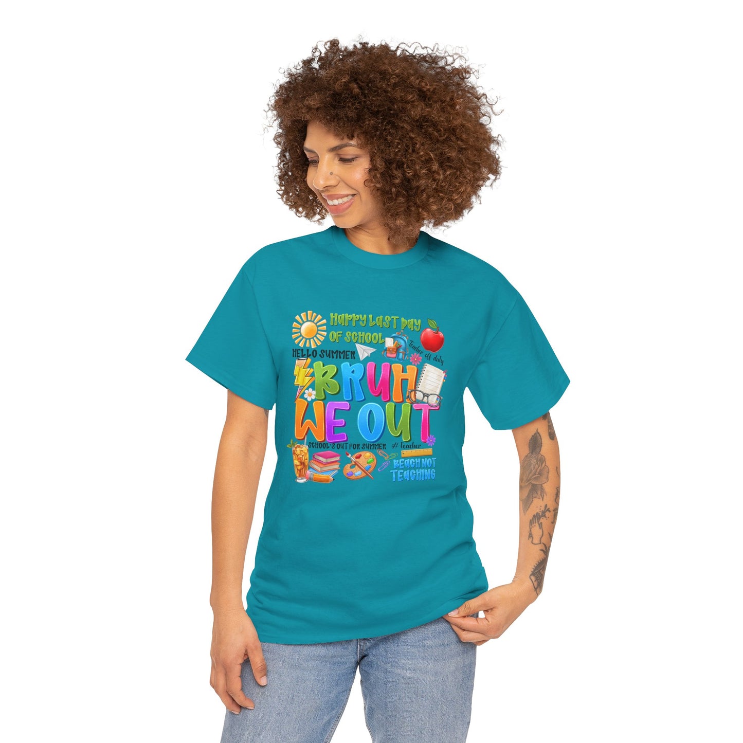 Bruh  We Out Tee — Funny School Teacher Shirt