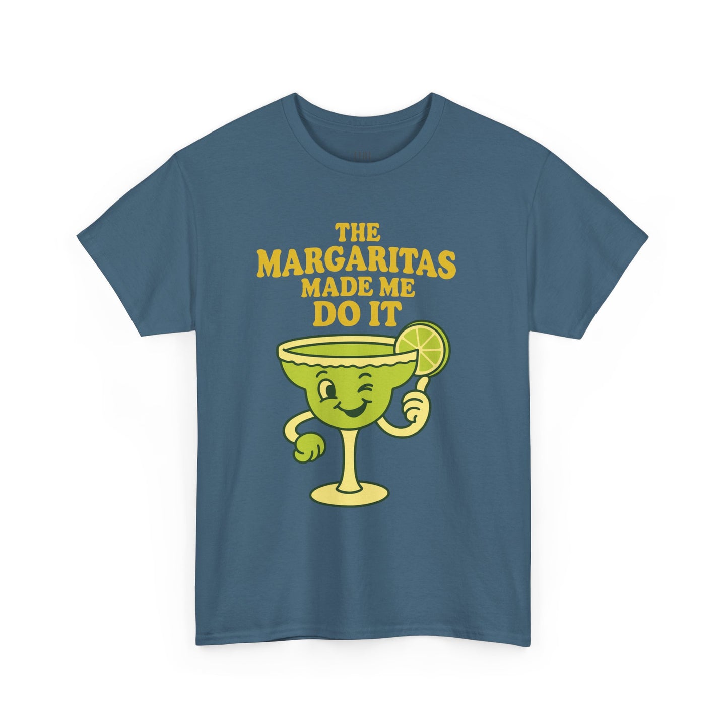 Margarita Graphic Tee — "The Margaritas Made Me Do It" Funny Cocktail Shirt